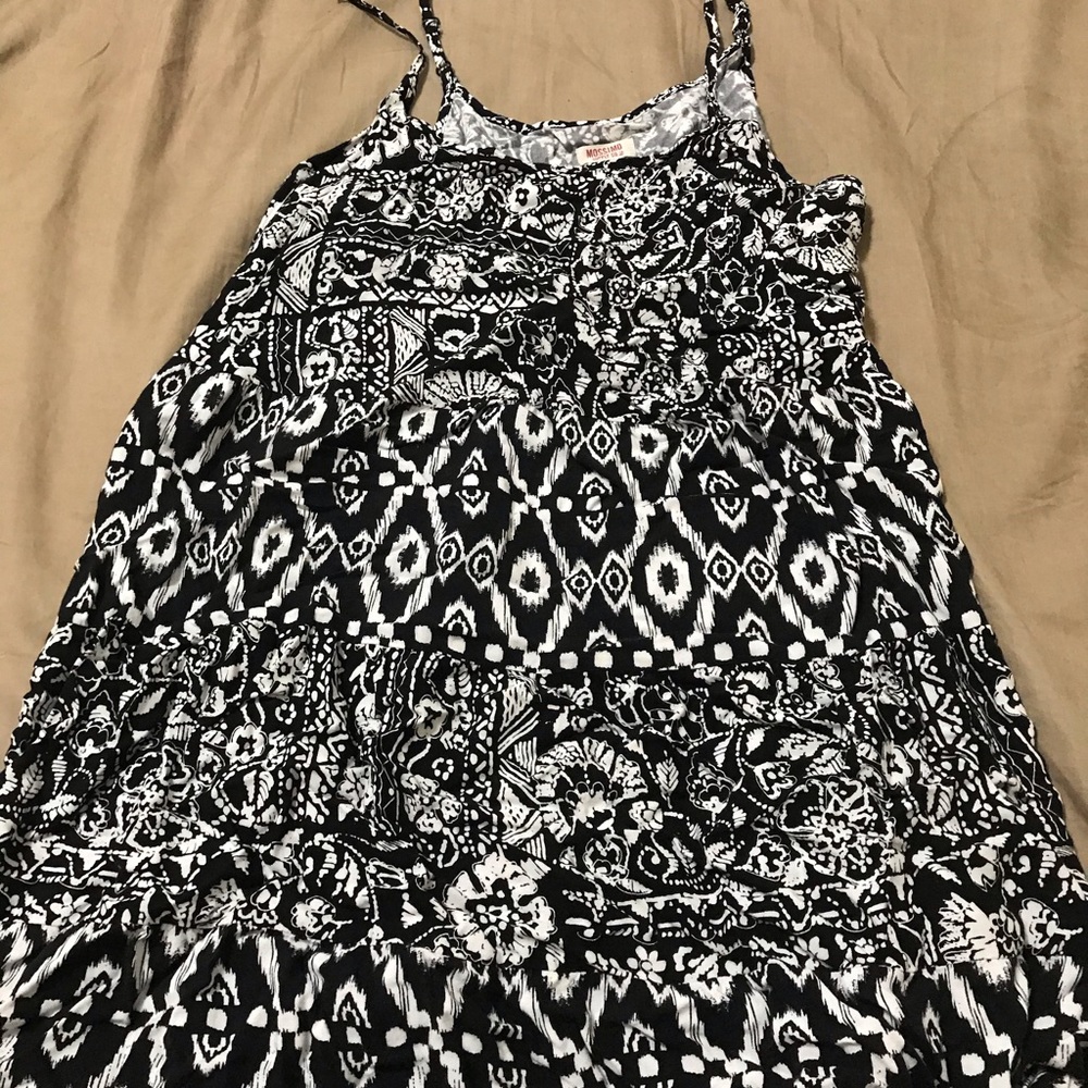 Mossimo black/ white sun dress